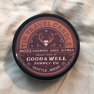 Moss, sage & citrus candle- new!